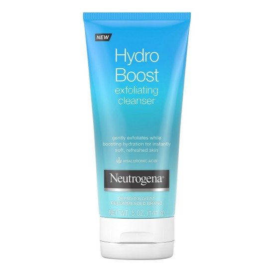 Neutrogena Hydro Boost Exfoliating Cleanser With Hyaluronic Acid Neutrogena Hydro Boost Exfoliating Cleanser With Hyaluronic Acid