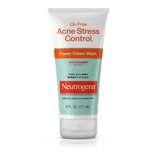 Neutrogena Oil Free Acne Stress Control Power Cream Wash