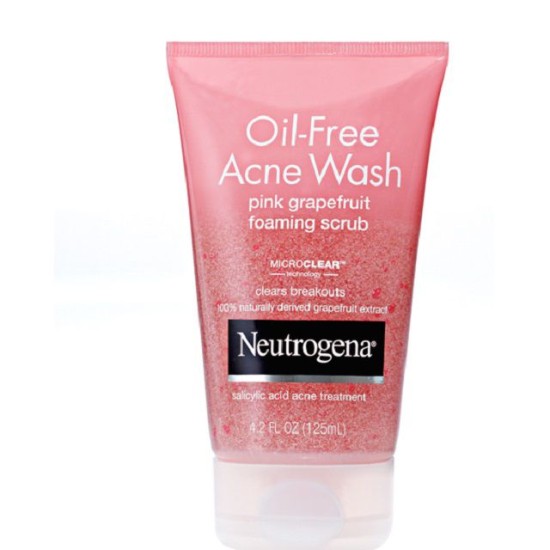 Neutrogena Oil-free Acne Wash Pink Grapefruit Foaming Scrub 