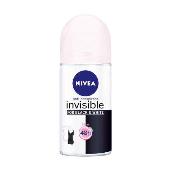 Nivea Black And White Invisible Clear Anti-perspirant For Women 50 ml 