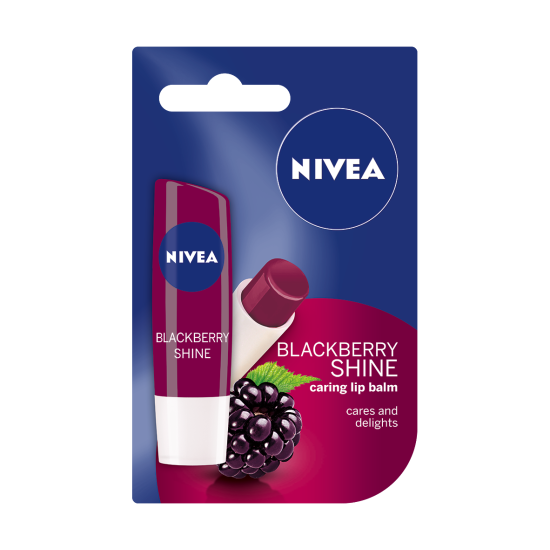 Nivea Lip Care Blackberry Shine 4.8g