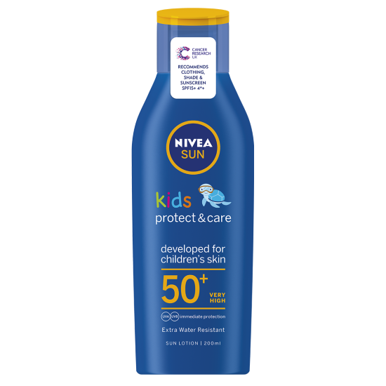Nivea Sun Kids Moisturising Sun Lotion 50+ Very High 200ml