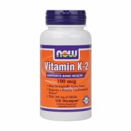 Now Foods Vitamin K-2 100mcg 100 Veg Capsules