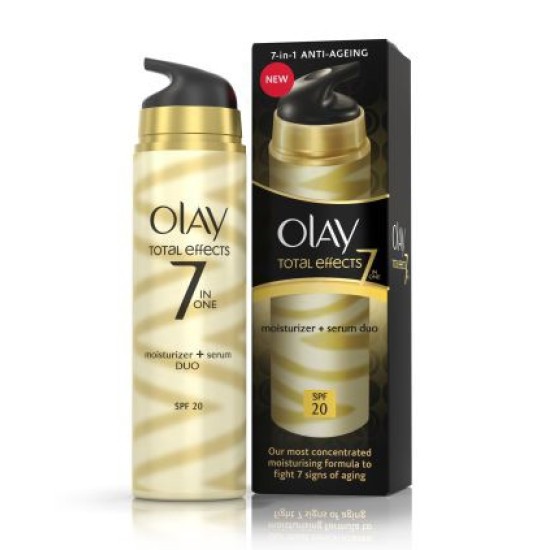 Olay Total Effects 7 In 1 Moisturizer + Serum Duo Spf20 40ml