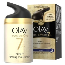 Olay Total Effects Night Cream Moisturizer 7 In 1 Anti-ageing Firming Cream 50ml
