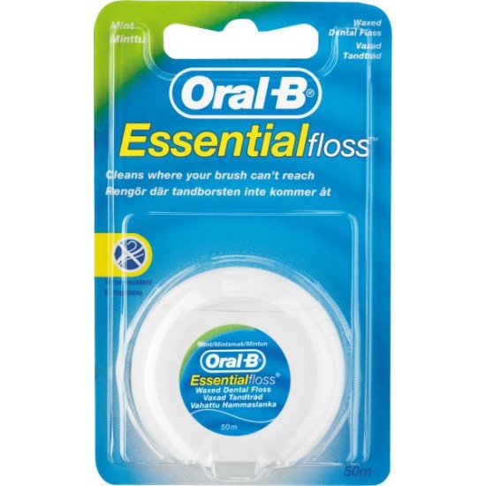 Oral B Dentalfloss Waxed/unwax