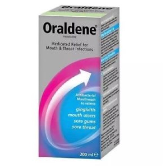 Oraldene Antibacterial Mouthwash 200 Ml