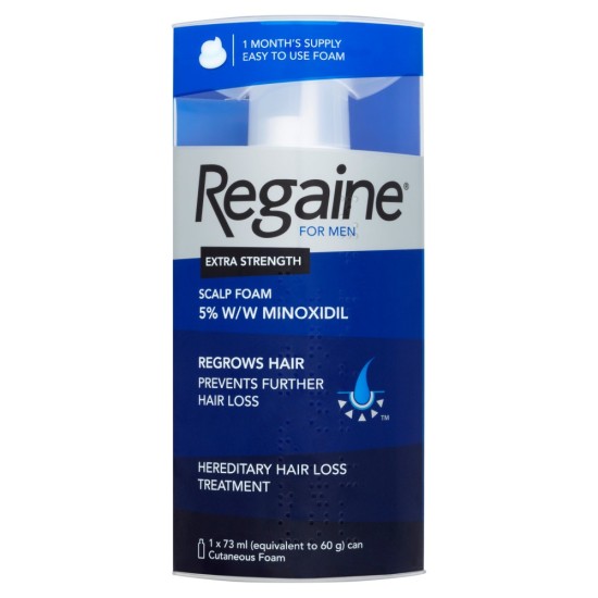 Regaine For Men Hair Regrowth Foam 73ml