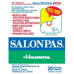 Salonpas Pain Relieving Patch 20 Patches