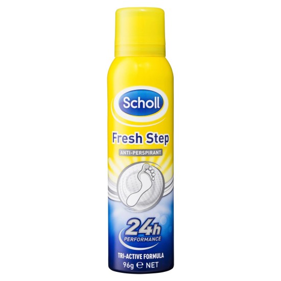 Scholl Fresh Step Anti-Perspirant Spray 96g Scholl Fresh Step Anti-Perspirant Spray 96g