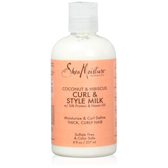 Shea Moisture Coconut And Hibiscus Curl And Style Milk