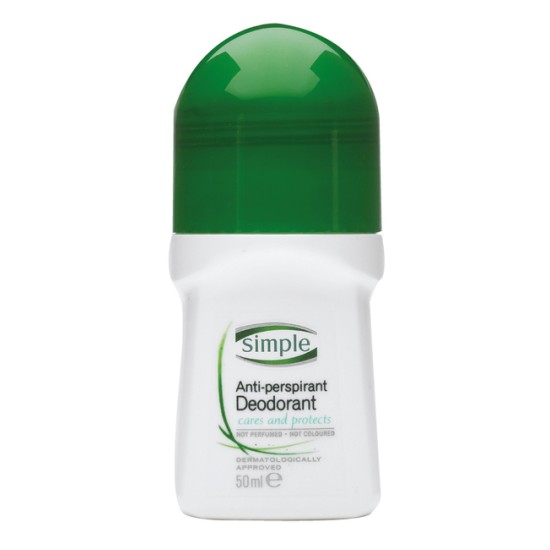 Simple Anti-perspirant Roll On Sensitive Skin 50ml