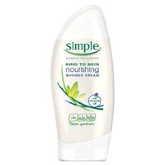 Simple Soothing Shower Cream With Aloe Vera 250ml Simple Soothing Shower Cream With Aloe Vera 250ml