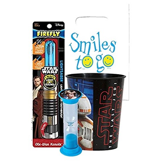 Star Wars Obi Wan Light Flashing Soft Toothbrush