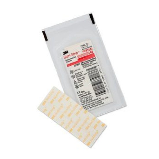 Steri-strip 1/4 X 3 Inch Reinforced Adhesive Skin Closures 50 Pack