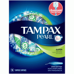 Tampax Pearl Regular Applicator 20 Tampons