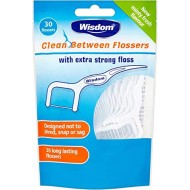 Wisdom Clean Between Mint 30 Flossers