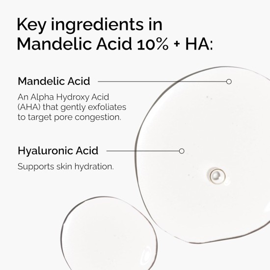 The Ordinary Mandelic Acid 10% + Hyaluronic Acid 30ml The Ordinary Mandelic Acid 10% + Hyaluronic Acid 30ml