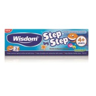 Wisdom Step By Step Toothpaste 4+ Years 75ml