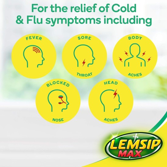 Lemsip Max Cold & Flu Lemon