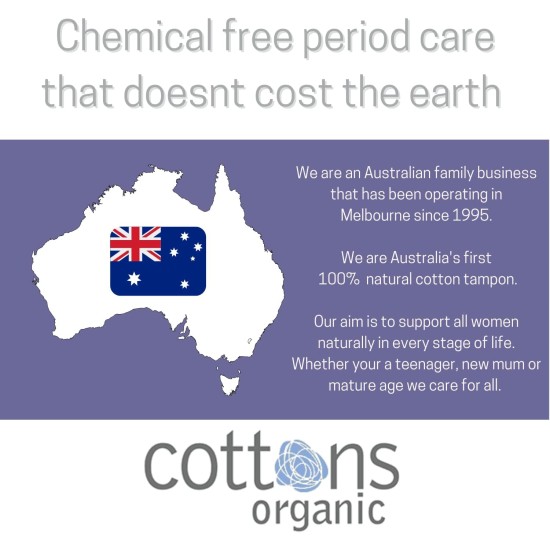 Cottons Organic 100% Natural Overnight Pads-Wings 10 Pack Cottons Organic 100% Natural Overnight Pads-Wings 10 Pack