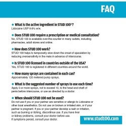 Stud 100 Desensitizing Spray For Men 12g Stud 100 Desensitizing Spray For Men 12g