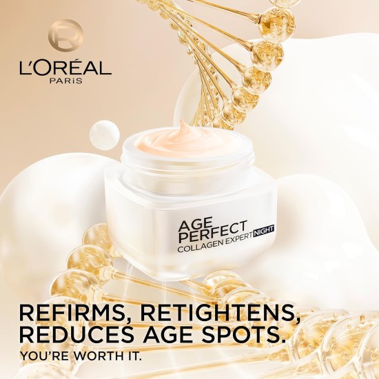 Loreal Age Perfect Re-hydrating Night Cream 50ml Mature Skin