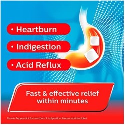 Rennie Peppermint 24 Tablets