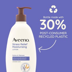 Aveeno Stress Relief Moisturizing Lotion Lavender Scent 532ml