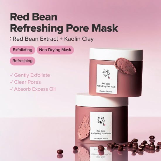 Beauty of Joseon Red Bean Pore Refreshing Mask Mud Cream 140ml