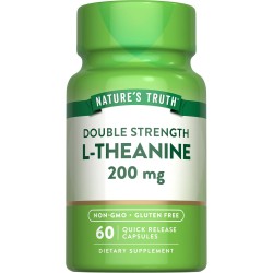Nature's Truth L Theanine 200mg 60 Quick Capsules