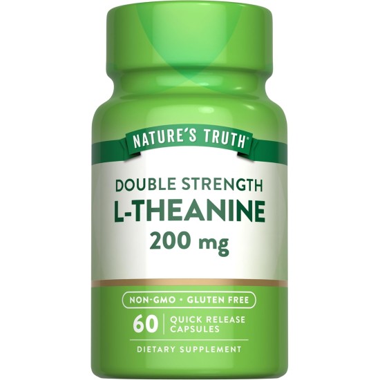 Nature's Truth L Theanine 200mg 60 Quick Capsules