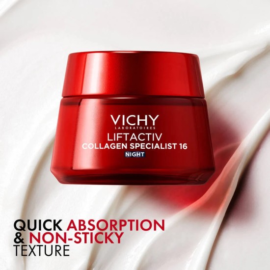 Vichy Liftactiv Collagen Specialist 16 Night Cream 50ml