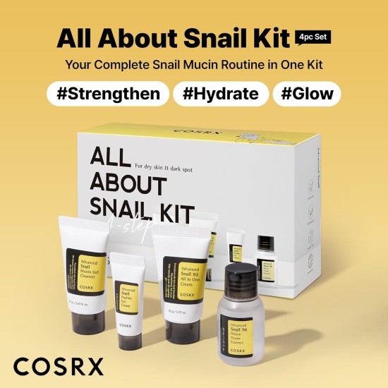 COSRX All About Snail Mucin Korean Skin Care Set