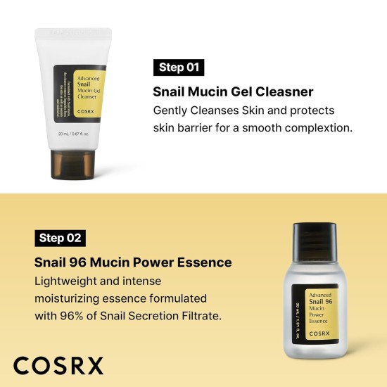 COSRX All About Snail Mucin Korean Skin Care Set