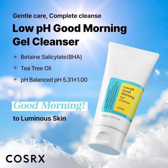 COSRX Low pH Good Morning Gel Cleanser 150ml