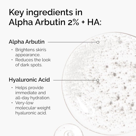 The Ordinary Alpha Arbutin 2% + Hyaluronic Acid 60ml