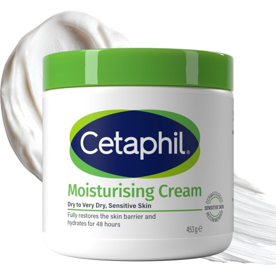 Cetaphil Body Moisturizing Cream for Dry to Very Dry Sensitive Skin 450g