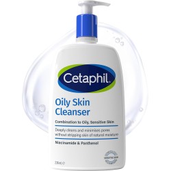 Cetaphil Oily Skin Cleanser for Combination to Oily Sensitive Skin 236ml