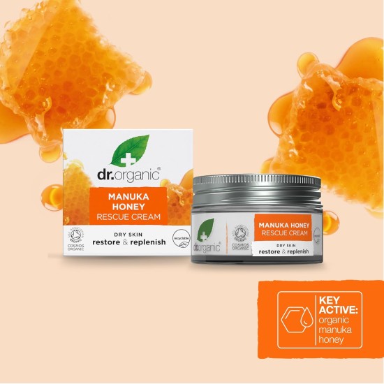 Dr. Organic Manuka Honey Rescue Cream 50ml