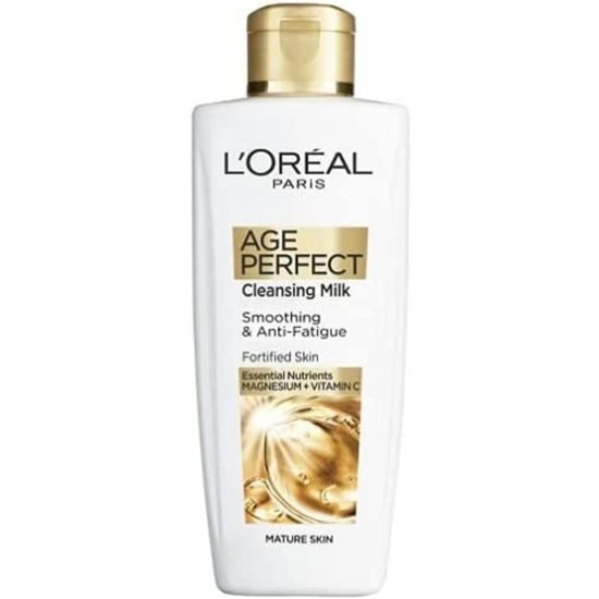 L'Oreal Paris Age Perfect Smoothing & Anti Fatigue Vitamin C Cleansing Milk 200ml