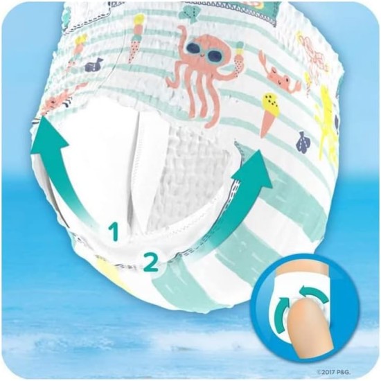 Pampers Splashers Size 5-6 10 Disposable Swim Pants Pampers Splashers Size 5-6 10 Disposable Swim Pants