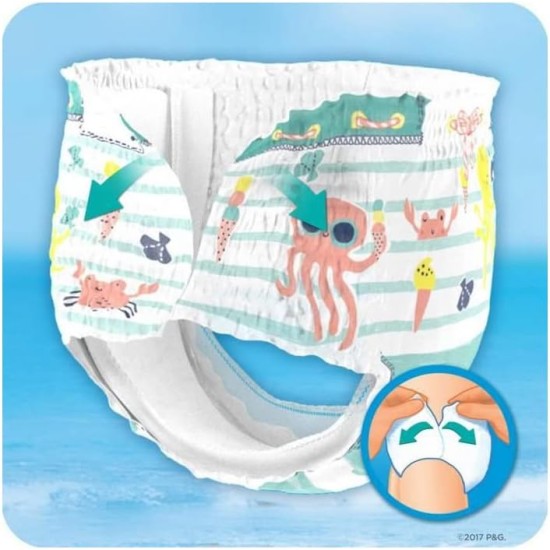Pampers Splashers Size 5-6 10 Disposable Swim Pants Pampers Splashers Size 5-6 10 Disposable Swim Pants