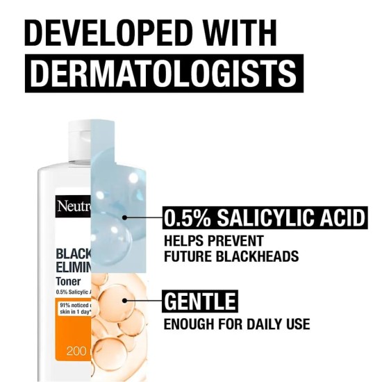 Neutrogena® Blackhead Eliminating 0.5% Salicylic Acid Cleansing Toner