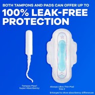 Tampax Pearl Super Plus Applicator 18 Tampons