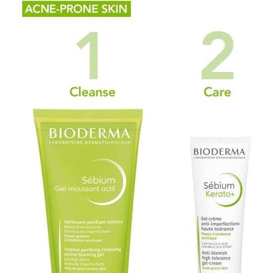 Bioderma Sébium Kerato + Anti-Blemish Gel Cream 30ml
