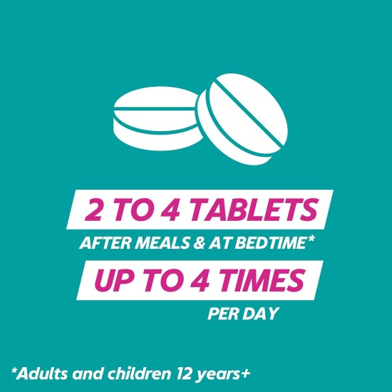 Gaviscon Double Action Mixed berries 48 Chewable Tablets