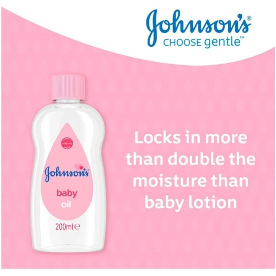 Johnsons Baby Oil 200ml Johnsons Baby Oil 200ml