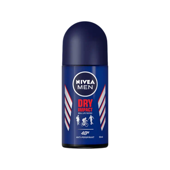 Nivea Men Dry Impact New Formula Antiperspirant Roll On 50ml Nivea Men Dry Impact New Formula Antiperspirant Roll On 50ml