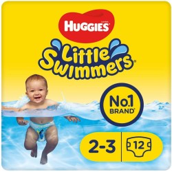 Huggies Little Swimmers Size 2-3 3-8kg 12 Pack Huggies Little Swimmers Size 2-3 3-8kg 12 Pack